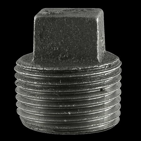 MUELLER STZ 310 P-114 Pipe Plug, 1-1/4 in, MPT, Iron 310P-114